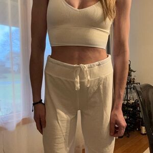 NWT Barefoot Dreams Malibu Lux Lounge Jogger Pants